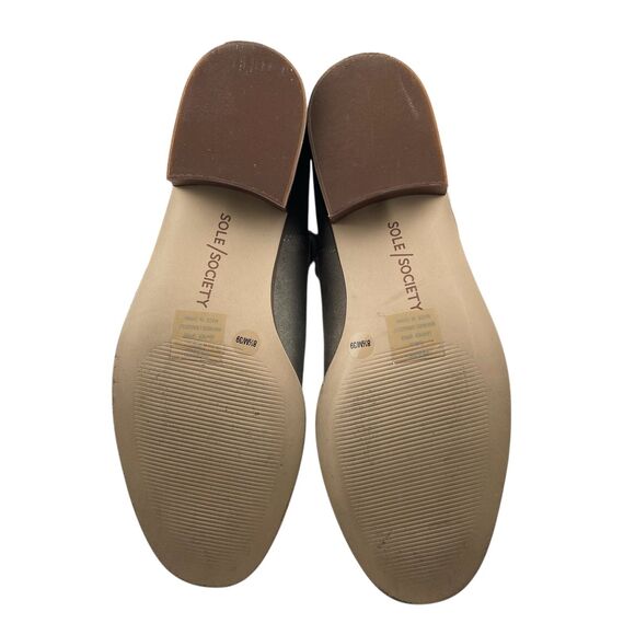 Sole Society Women's Calanth Boots Size 8.5M Suede Leather Folded Cuff Booties - Picture 9 of 12